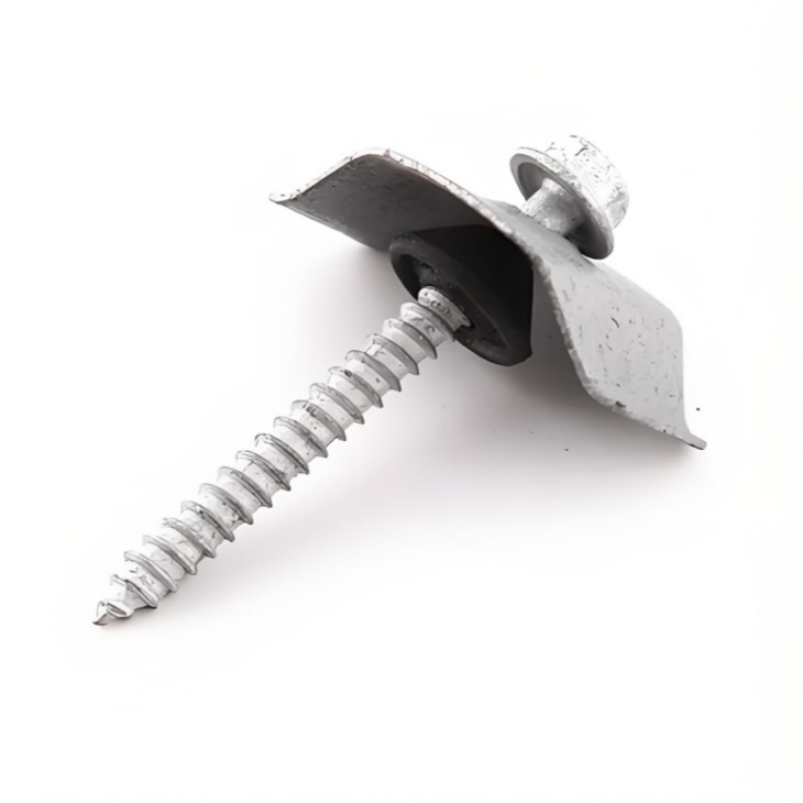 Śruba samodzielna zmontowana z pralką EPDM mechaniczną ocynkowaną